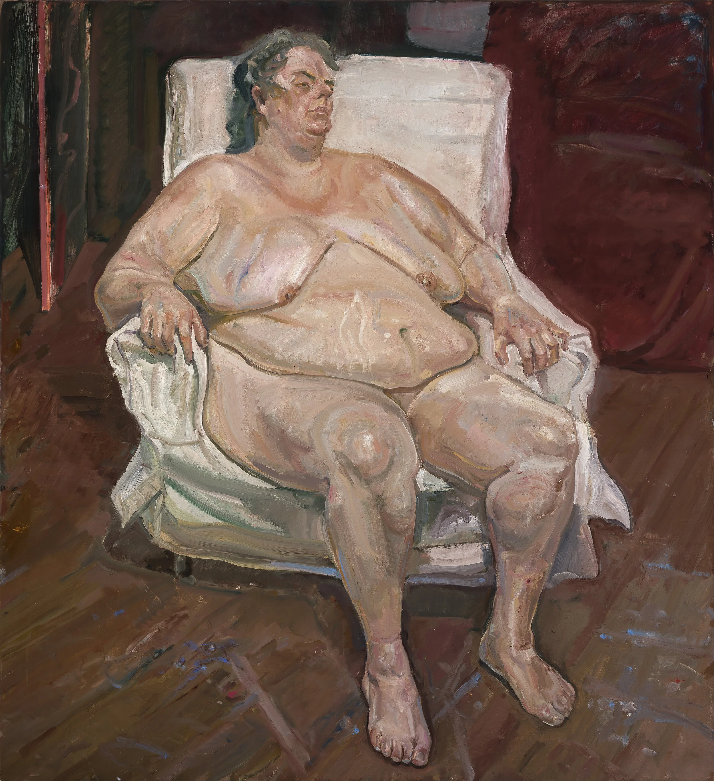 The House Sitter 2019 Oil on canvas 153 x 153 cm Peter Wegner..jpg