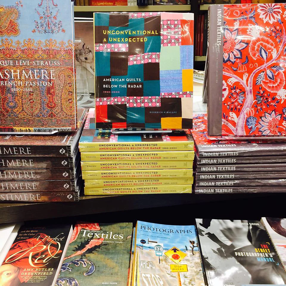 At the de Young in San Francisco. Thanks to Kristin Shields for the image . The de Young has carried every book I have done since The Quilt Digest.