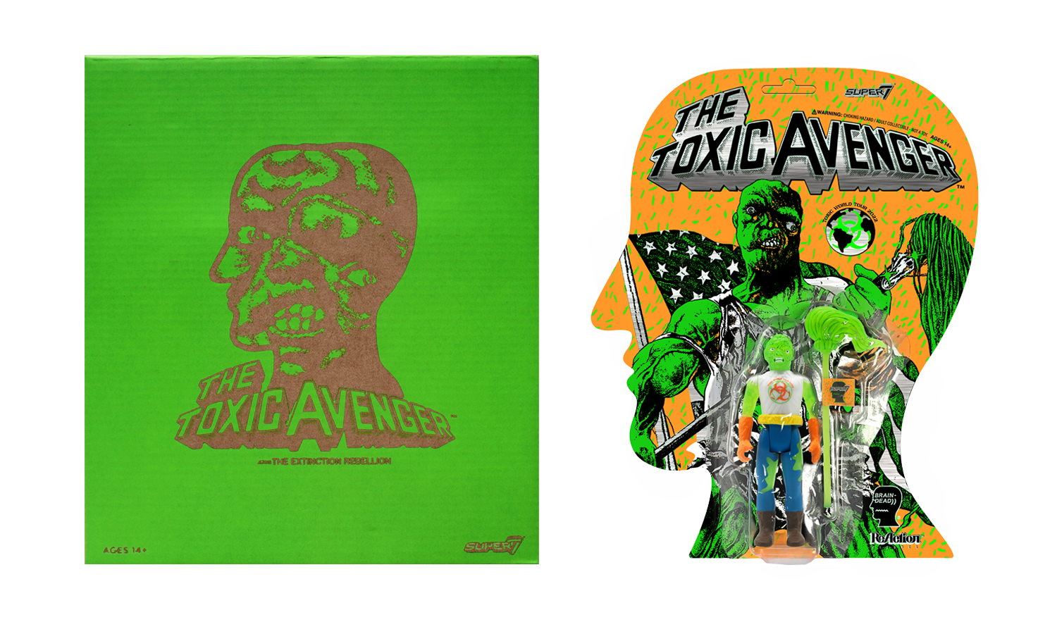 Mailer Box and ReAction Figure