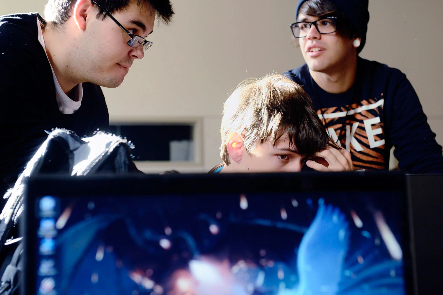 Championnat suisse de jeux vidéos, Renens, Suisse, 23 octobre 2013.