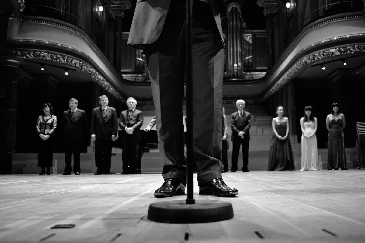 Dans les coulisses du Concours de musique classique de Genève.