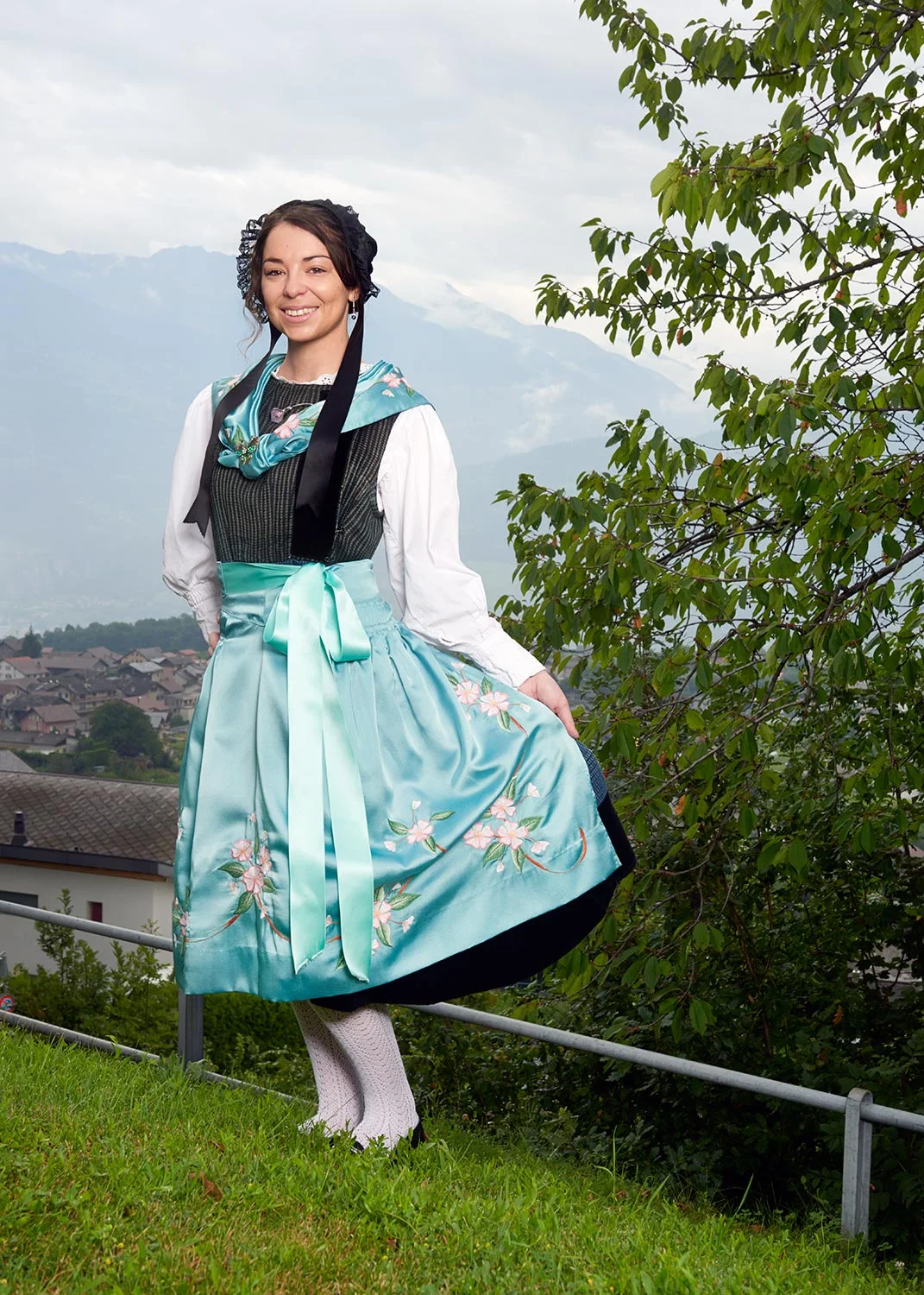 Alexandra Debons en costume de Savière