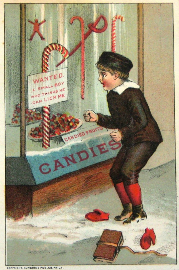 It's a trap! Don't fall for it, little boy! (Image from Wikipedia )