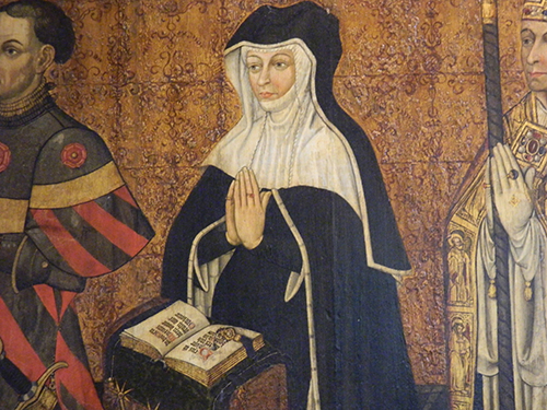 Image by Kelly Gardiner, from a work belonging to the Musée de Cluny, Paris.