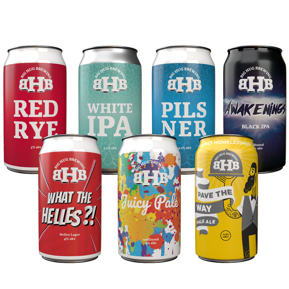 Big Hug Brewing Beers Shop Brighton London Mini Kegs Cans