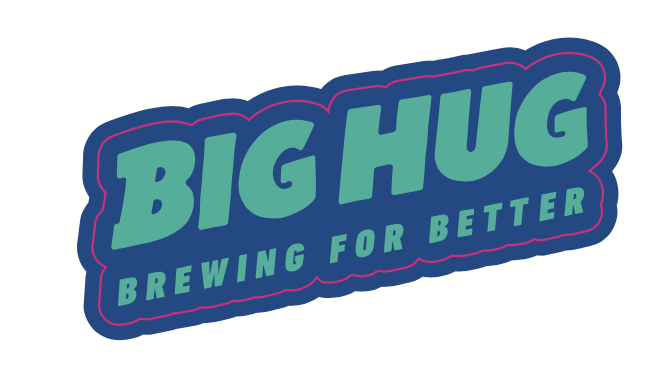 Brewing For Better logo sticker