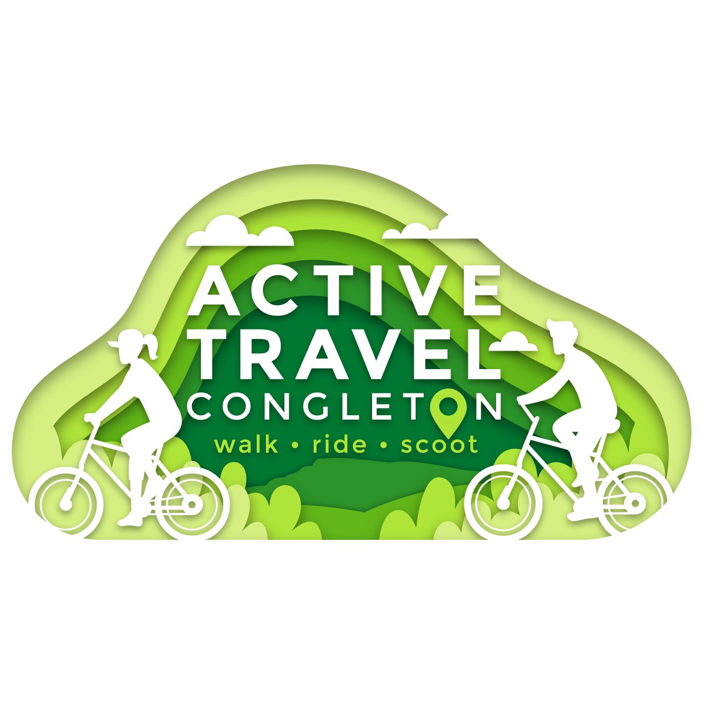 Active Travel Congleton logo design