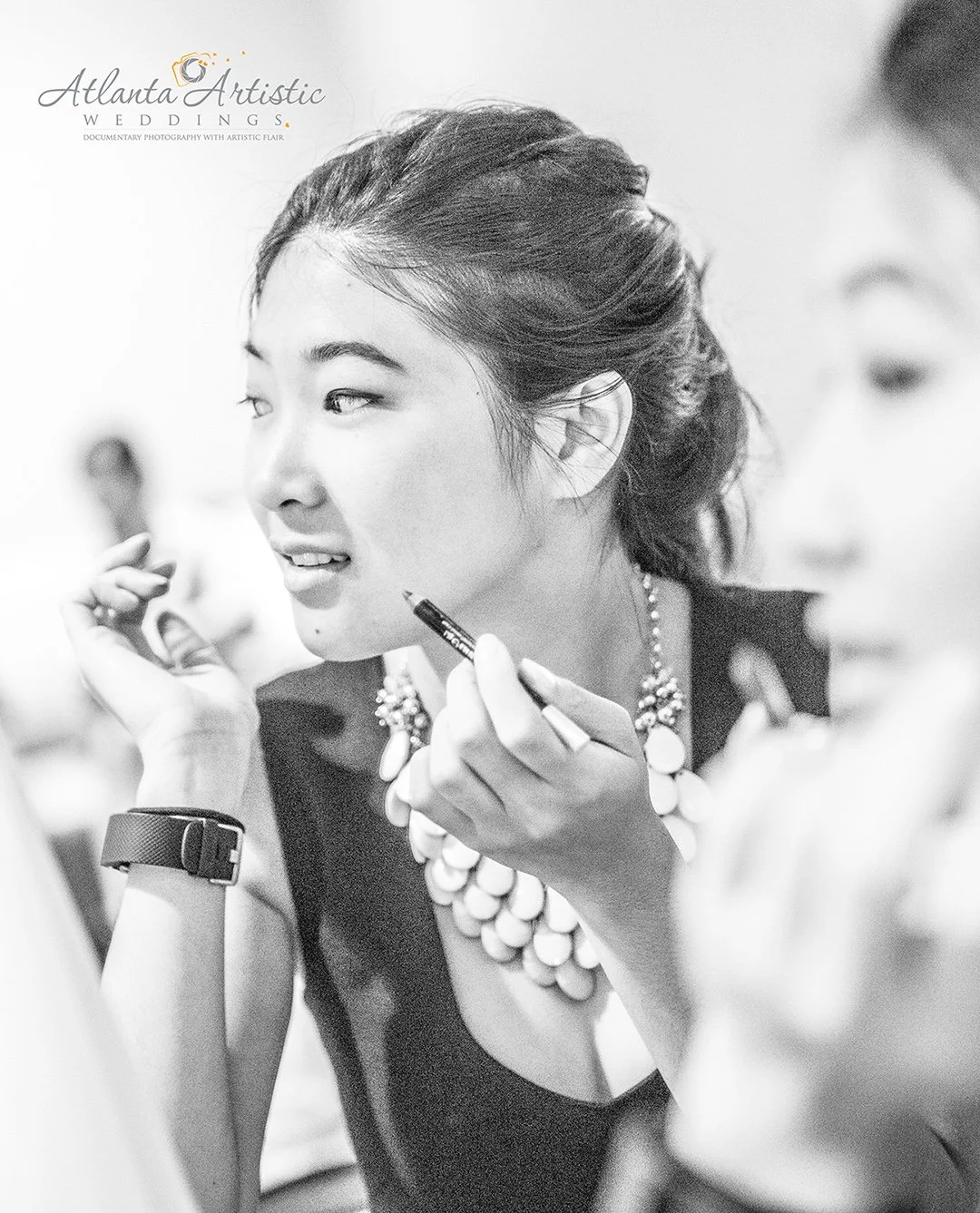 Classic Black and White Film Photography by Atlanta Artistic Wedding