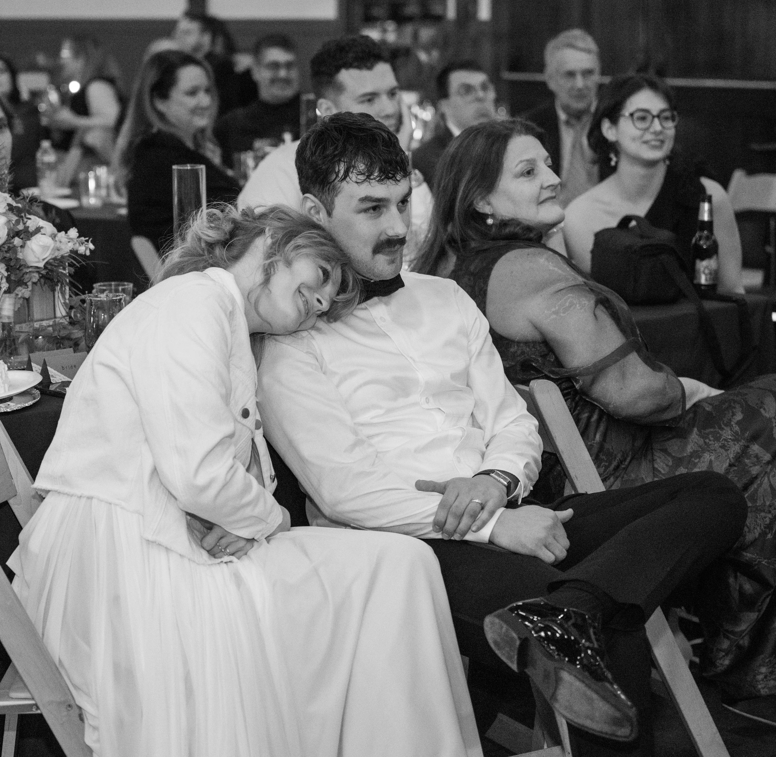 Atlanta Wedding Photographer shoot bride and groom with Street Photography at the Trolley Barn