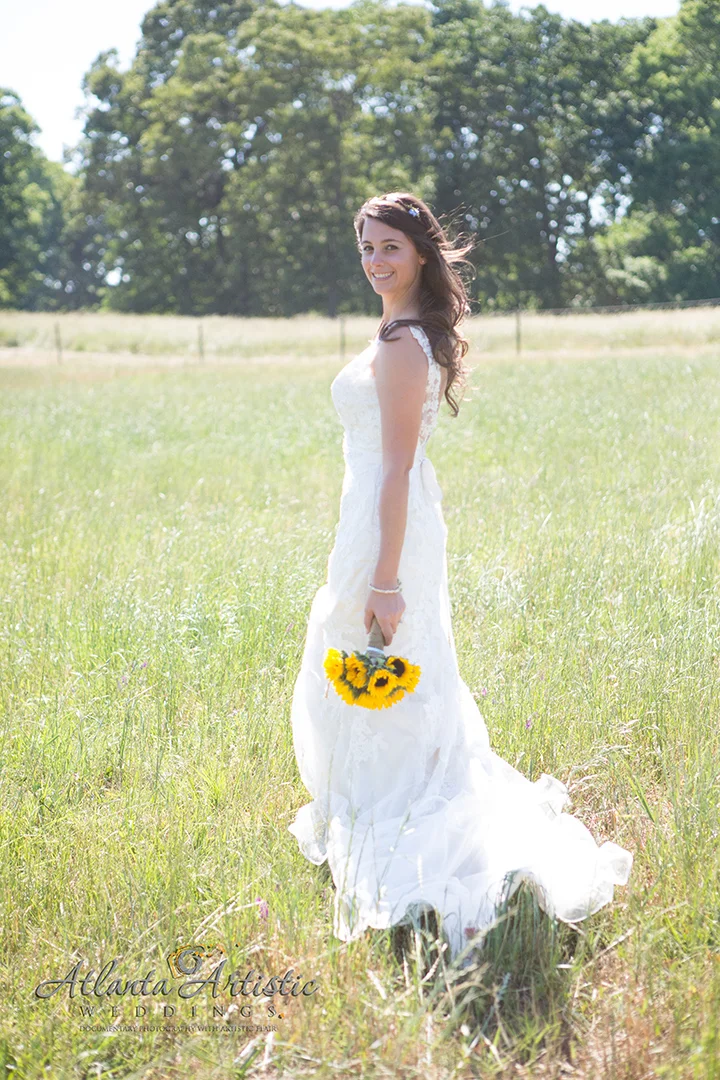Natural Lighting Makes for Beautiful Natural Wedding Photography in Atlanta