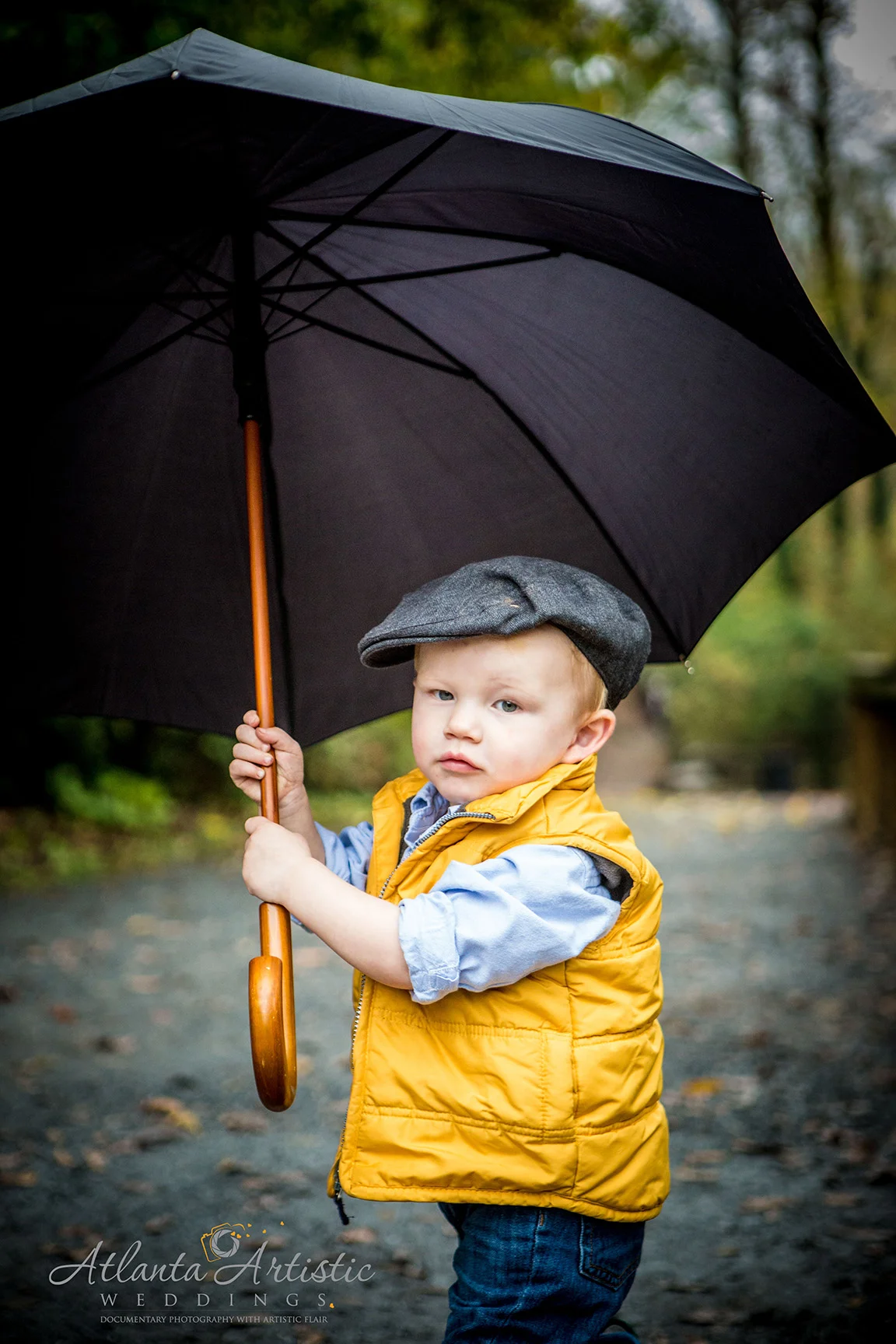 The Atlanta Rain Makes for Great Family Portraits