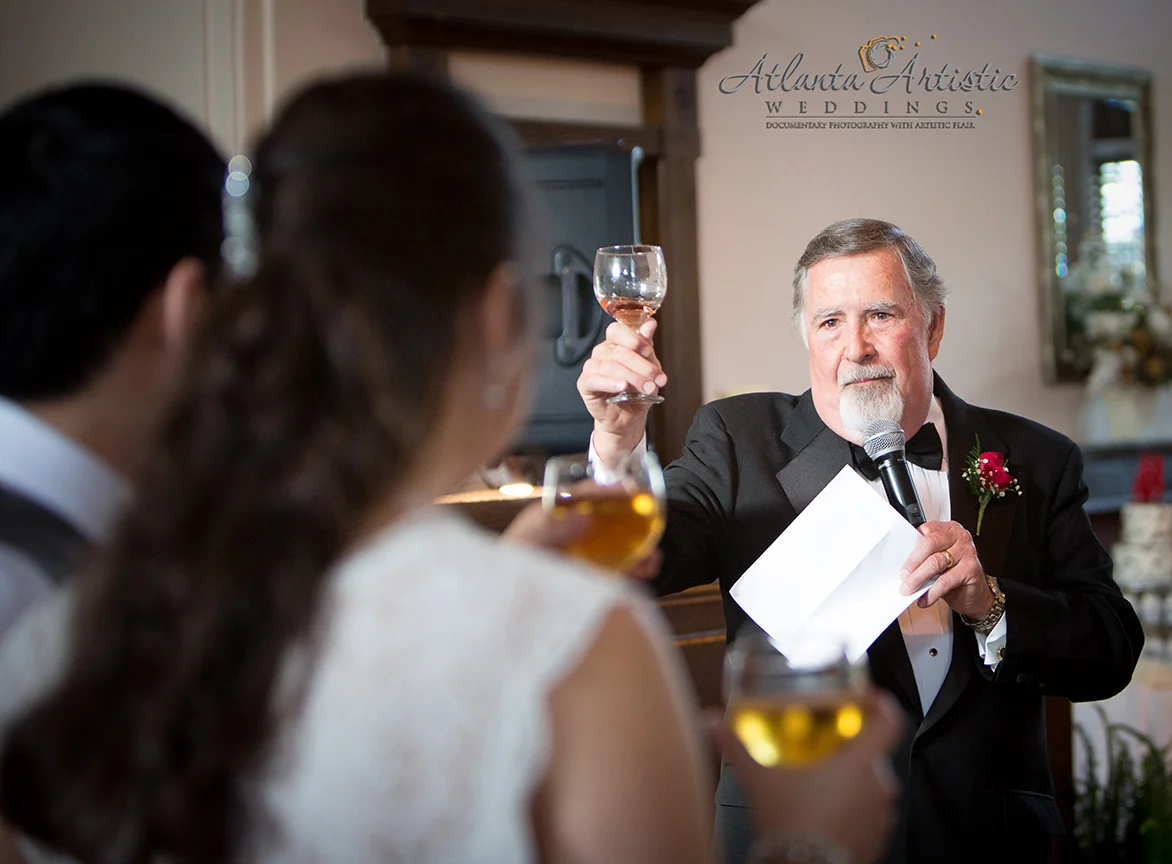 the Wedding Toast from the father of the Bride