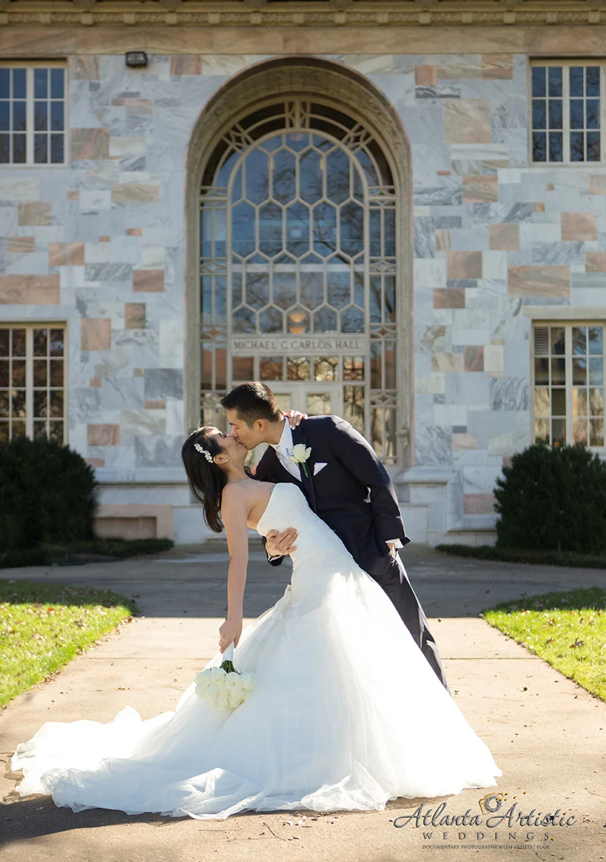 Atlanta Wedding Photography at Emory Campus