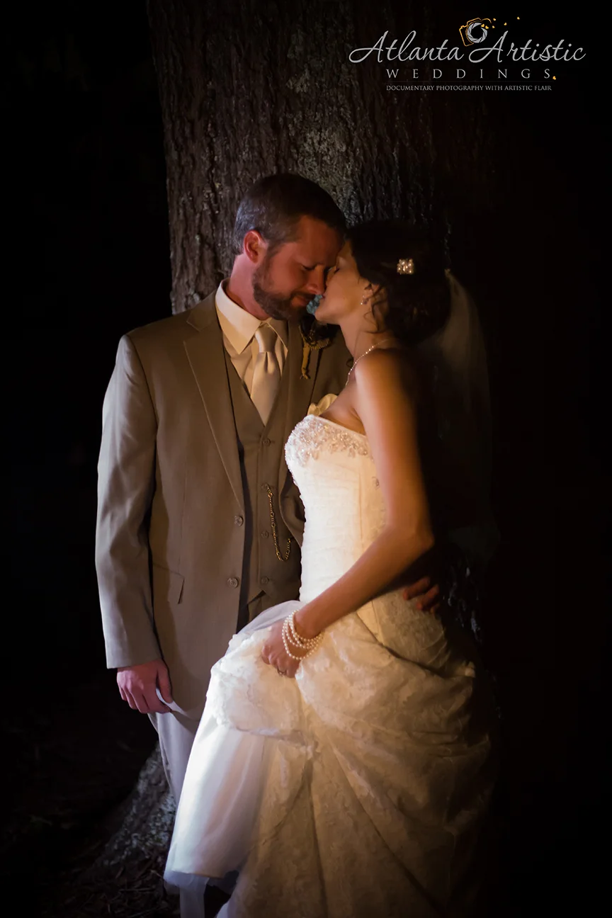 Atlanta Wedding Photography at Night 