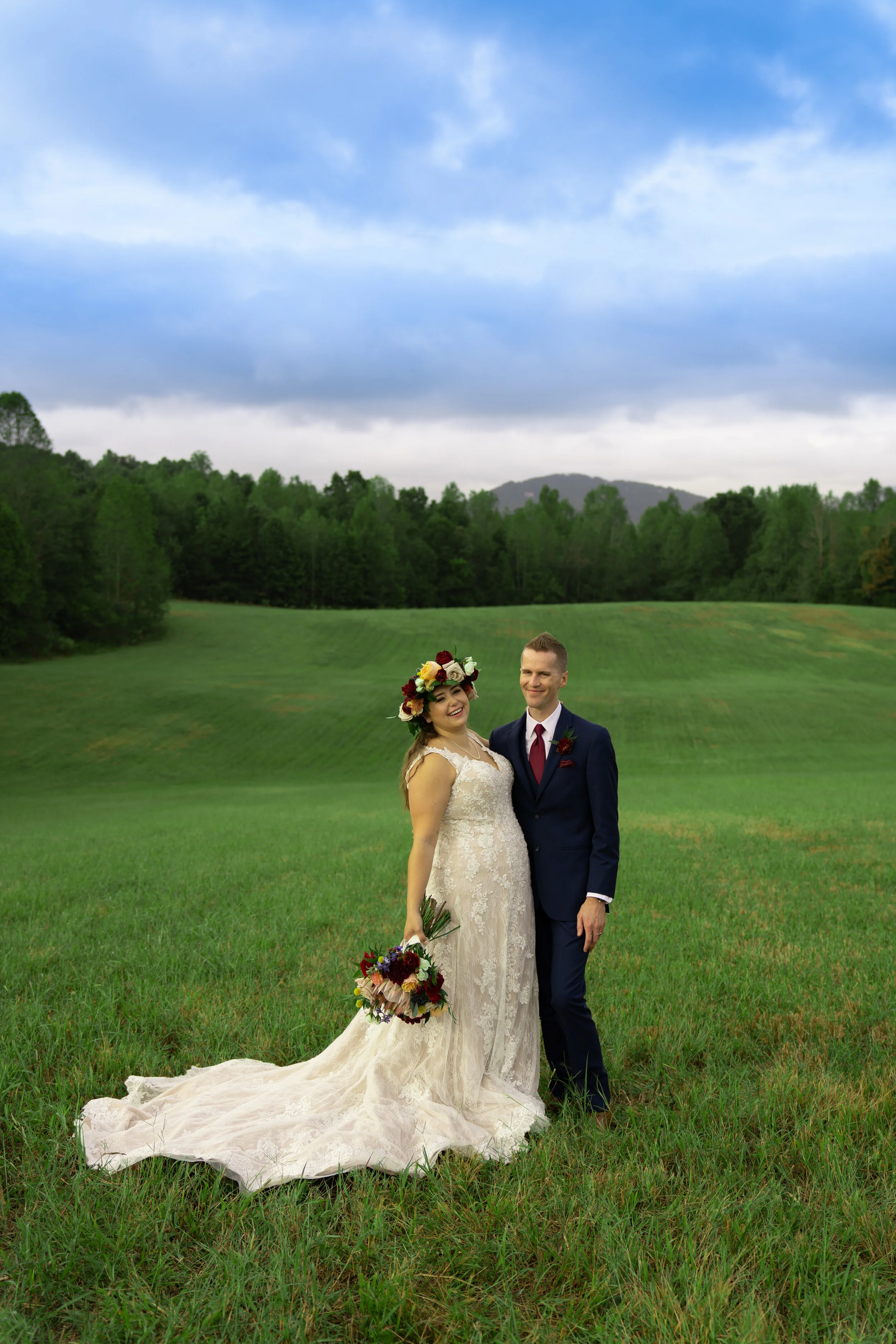 Photo taken in the Blue Ridge Mountains in Georgia by the Atlanta wedding photographers at AtlantaArtisticWeddings