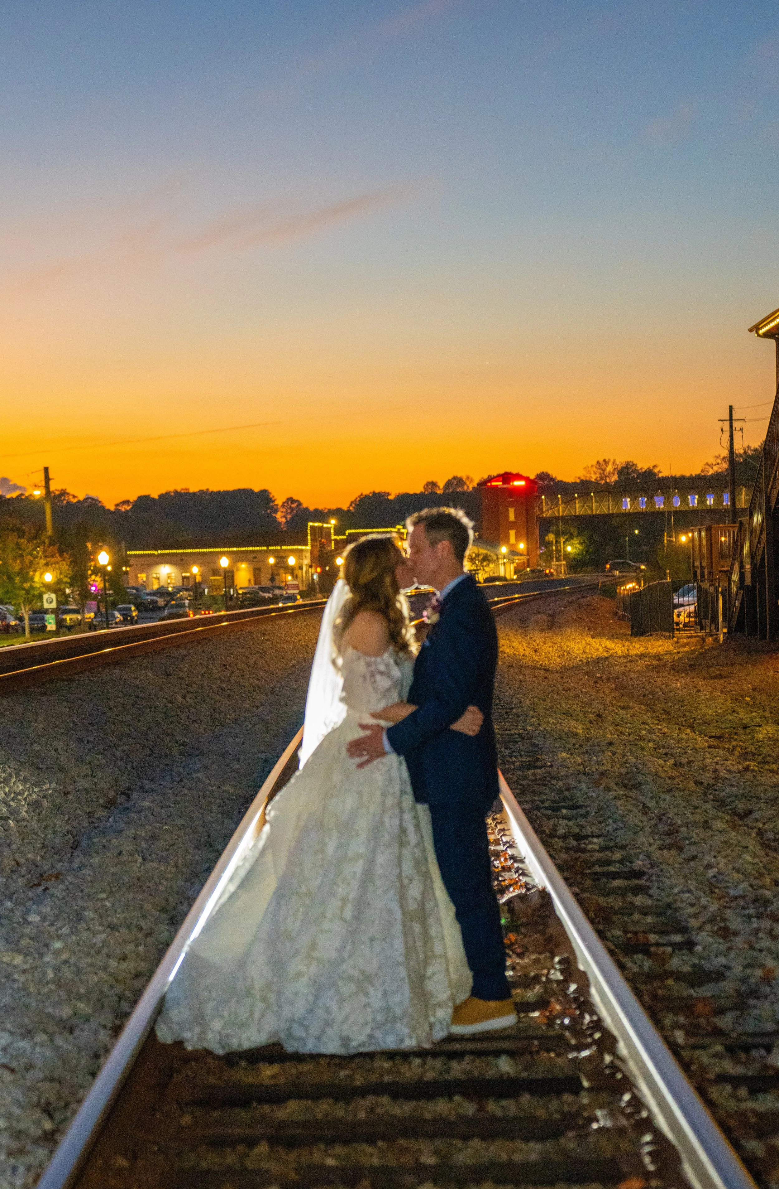 Atlanta Artistic Photographers Capture Wedding in Historic Acworth Georgia