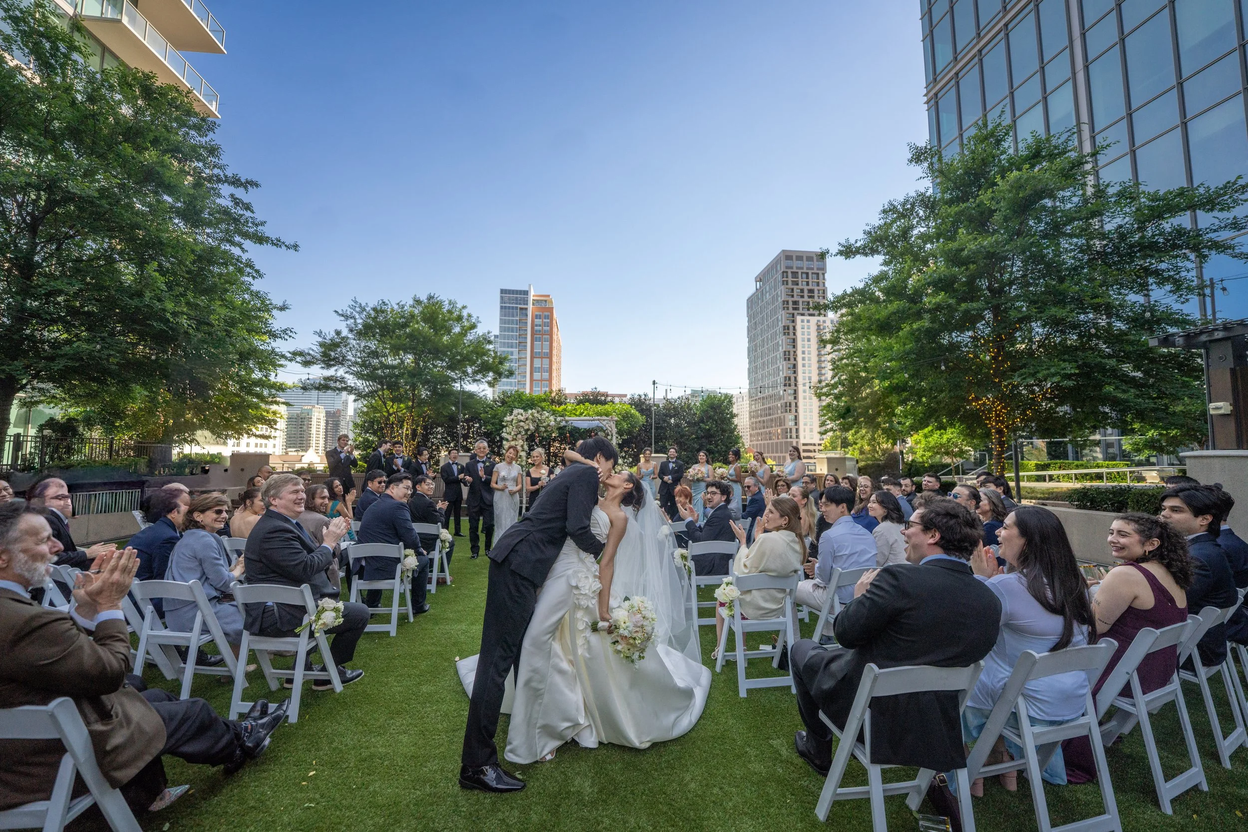 Photography by the Atlanta Wedding Photographers atwww.AtlantaArtsiticWeddings.com at the Epicurean Hotel Downtown Atlanta