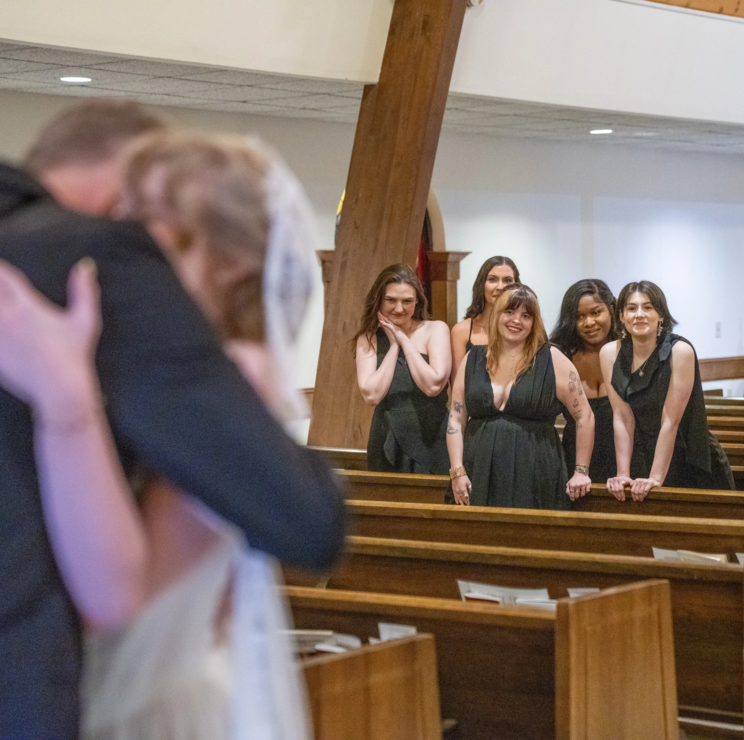 Atlanta Wedding Photographer shoot bride and groom with Street Photography at the Trolley Barn