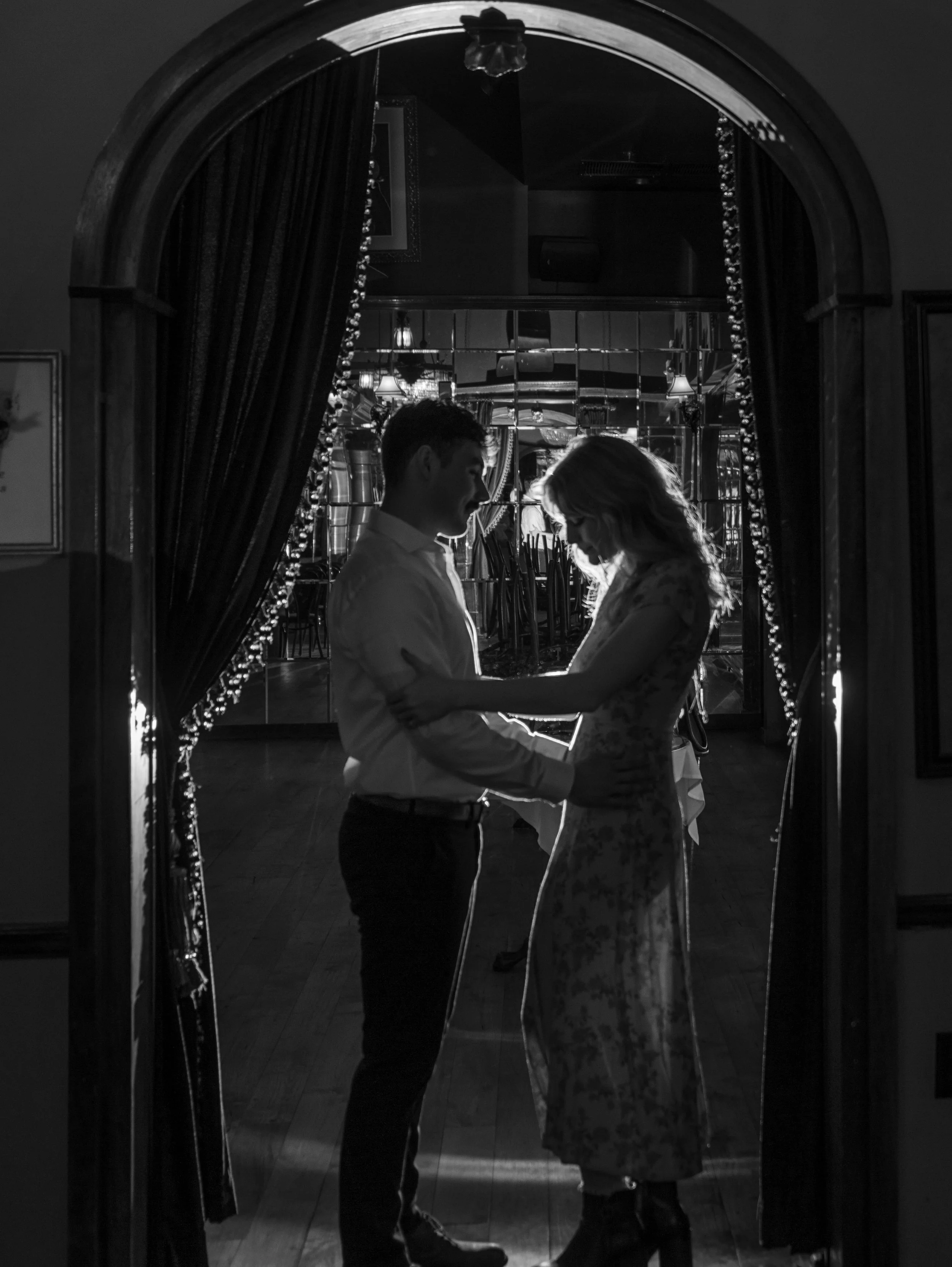 Classic Black and White Film Photography by Atlanta Artistic Wedding