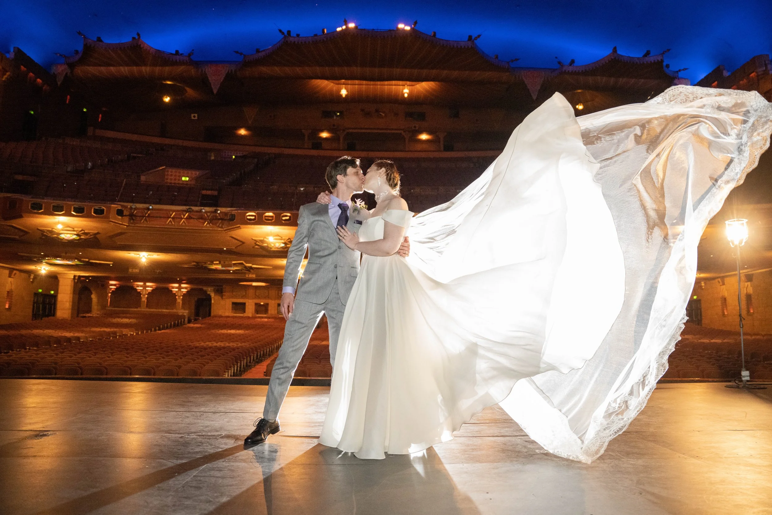 The Fox Theater by the Atlanta wedding Photographers at AtlantaArtisticWeddings