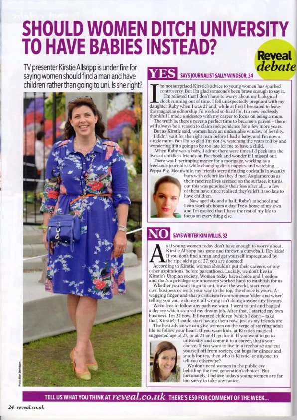 Should Women Ditch Uni To Have Babies?