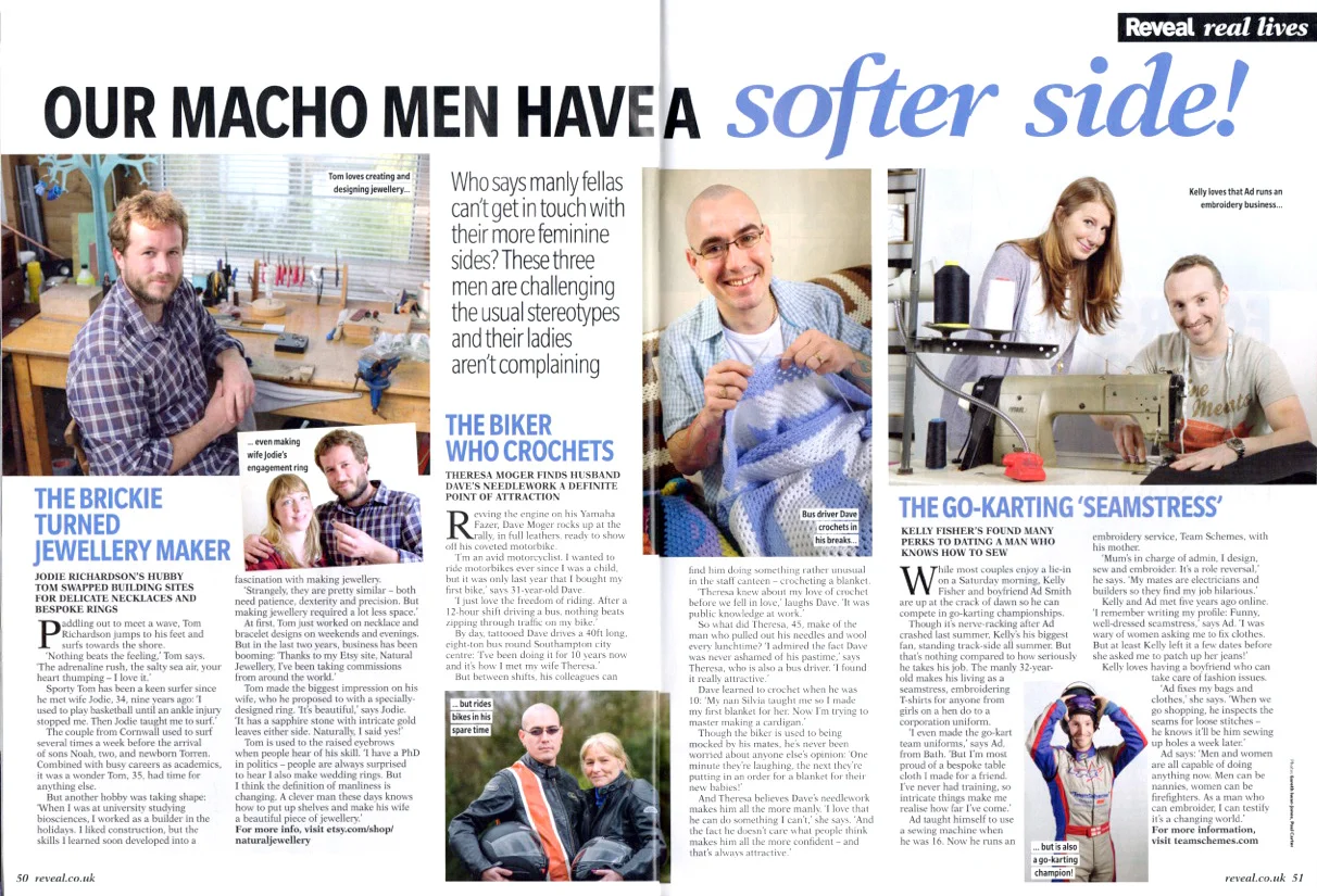 Macho Men with a softer side