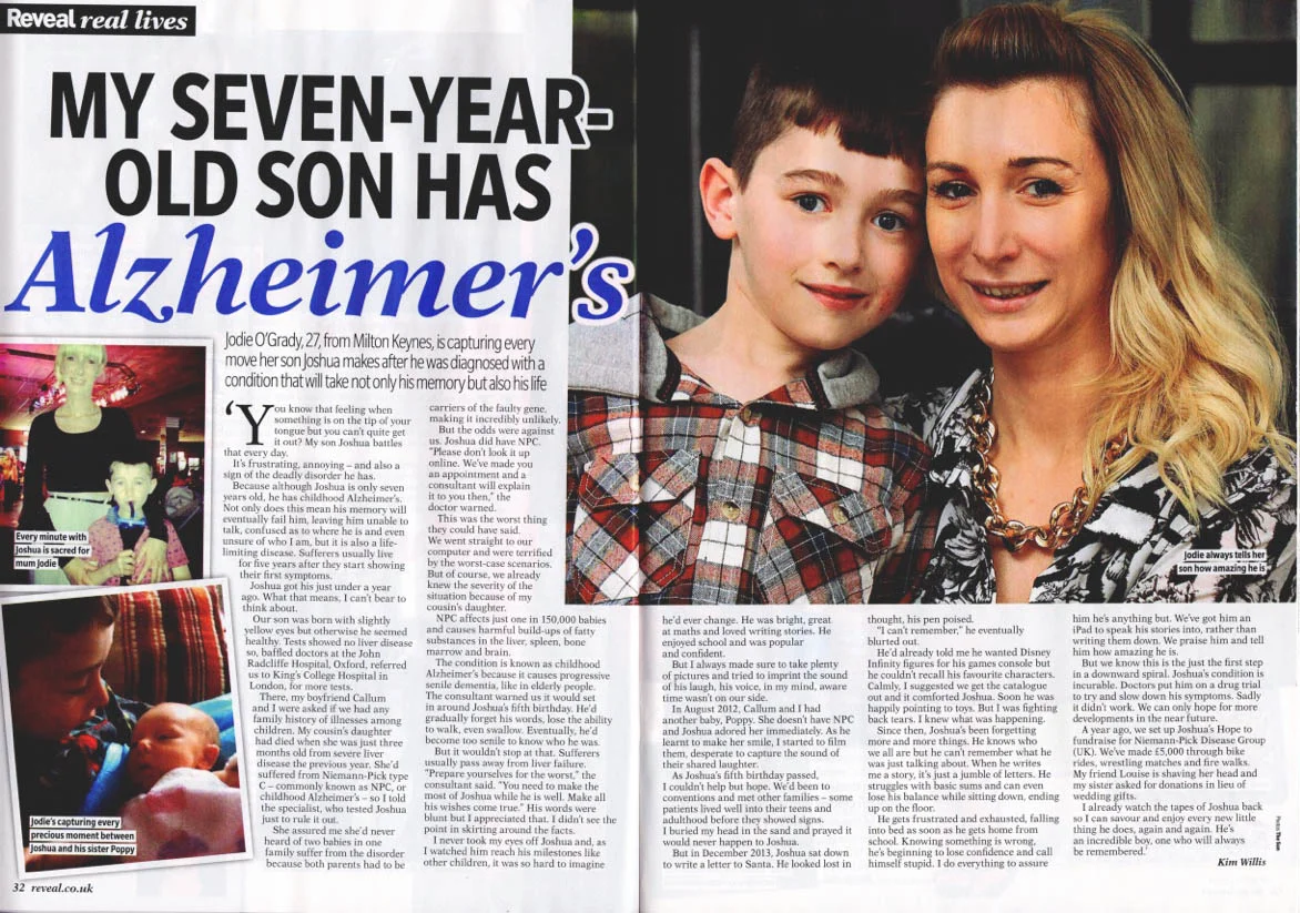 My 7 Year Old Boy has Alzheimers