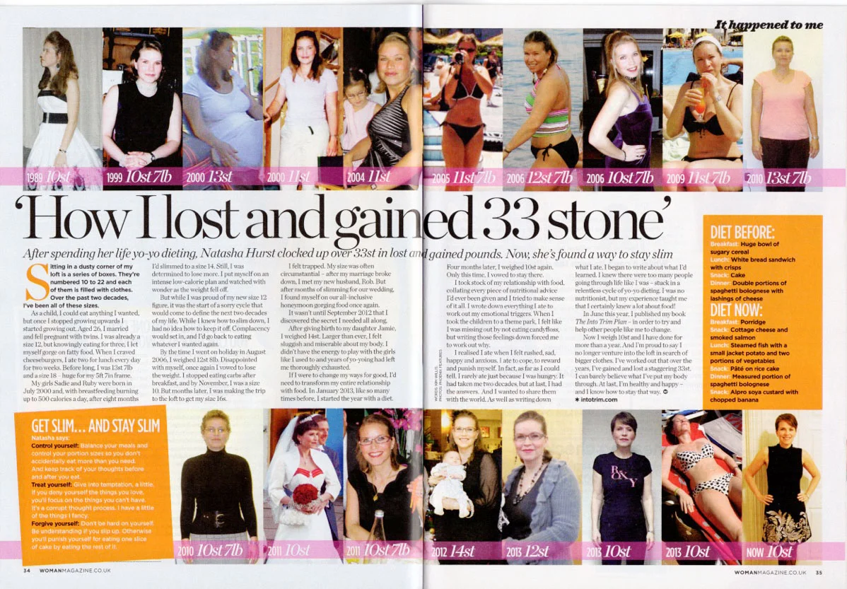 I Lost and Gained 33 Stone