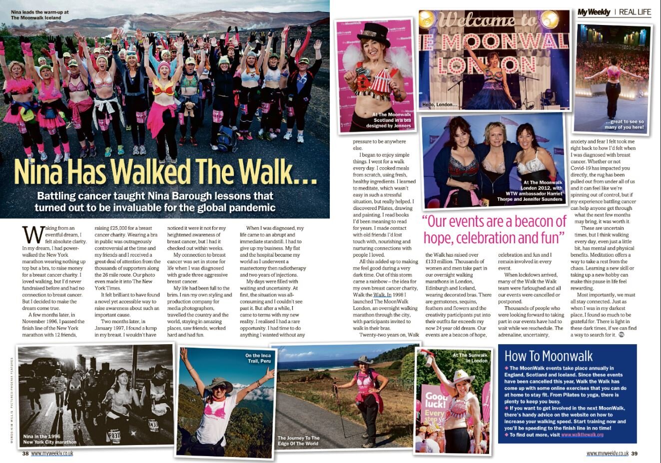 Nina has Walked The Walk