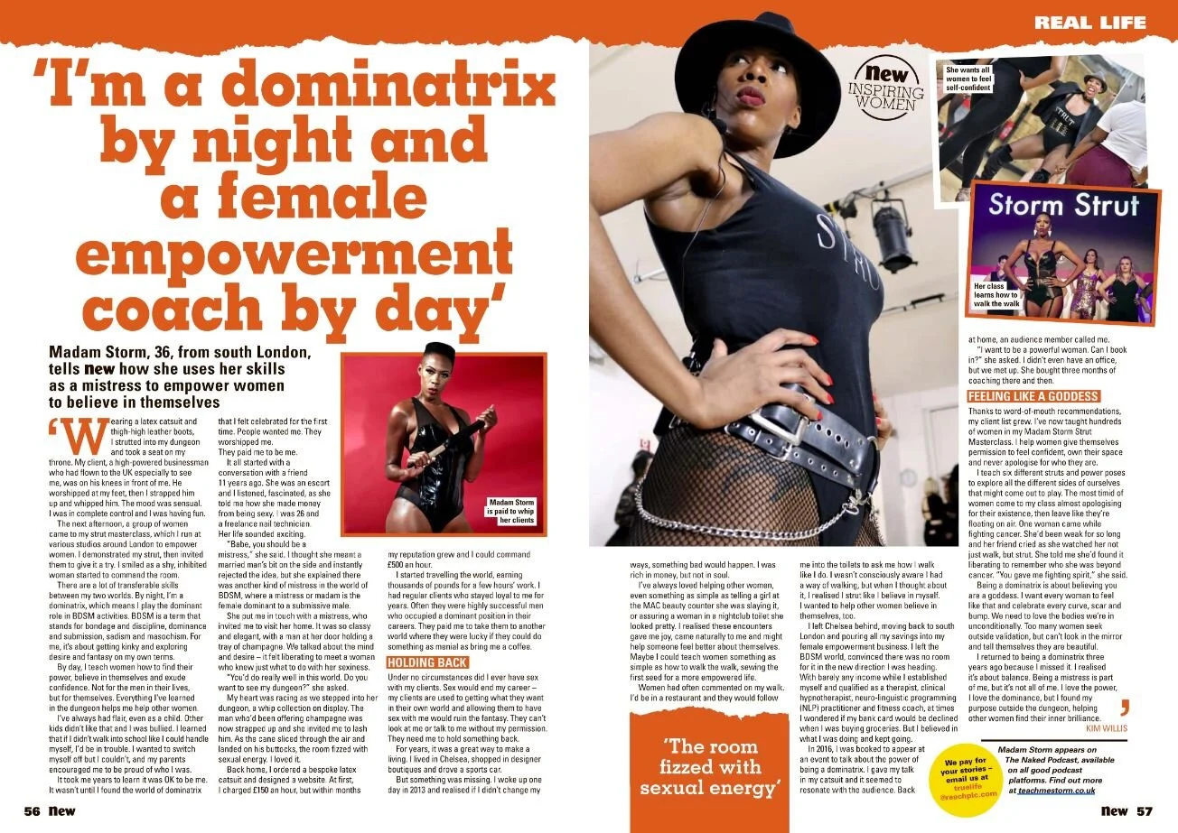 Dominatrix by night...