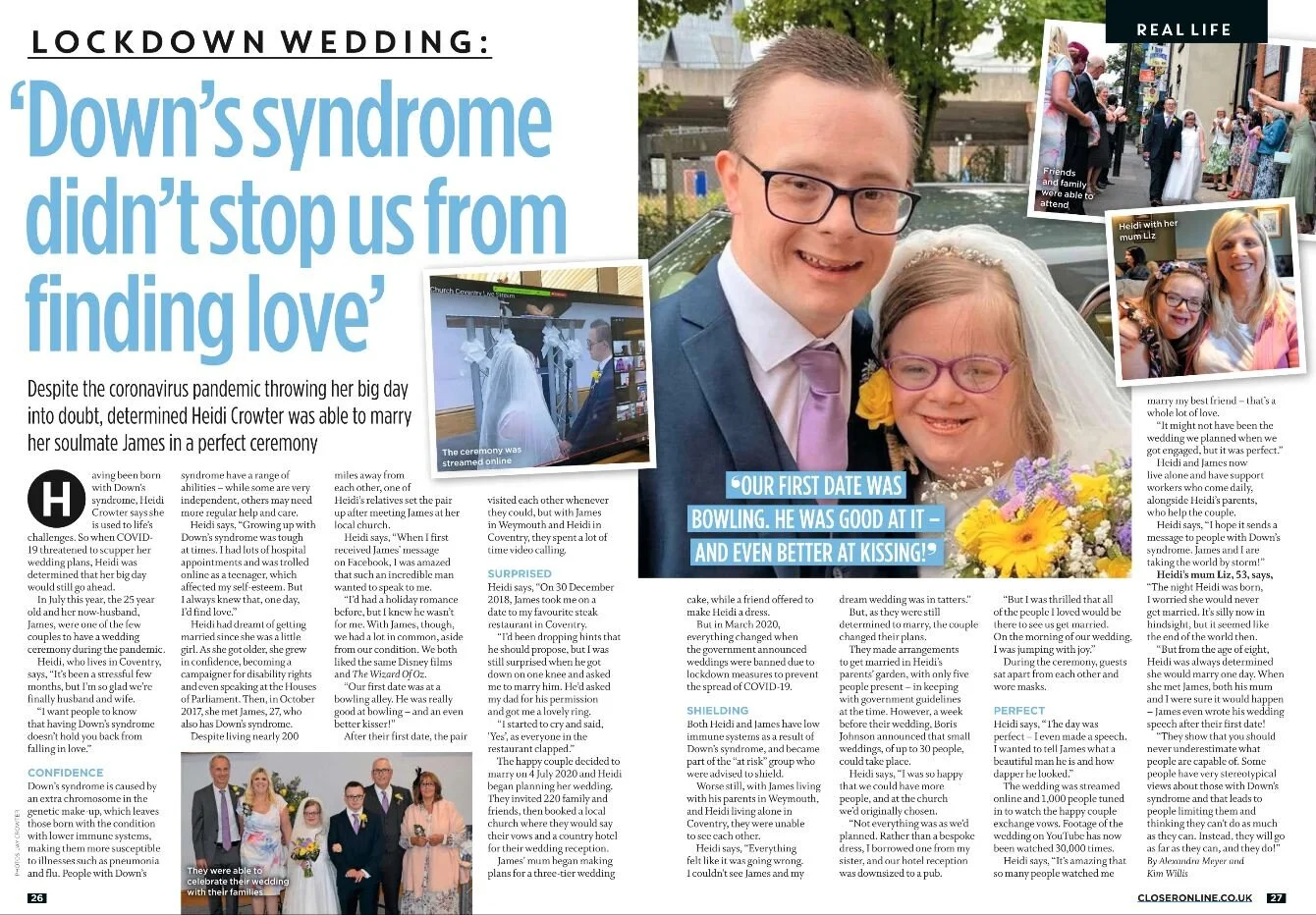 Down's syndrome didn't stop us...