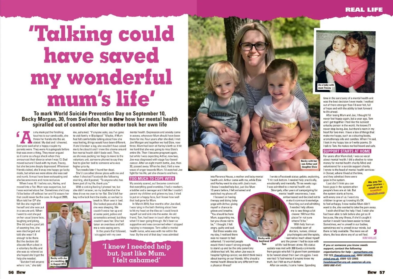 Talking could have saved my wonderful mum's life
