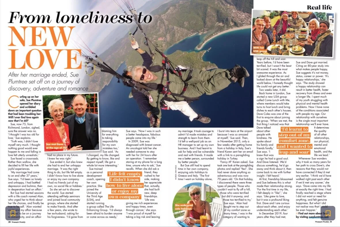 From loneliness to new love