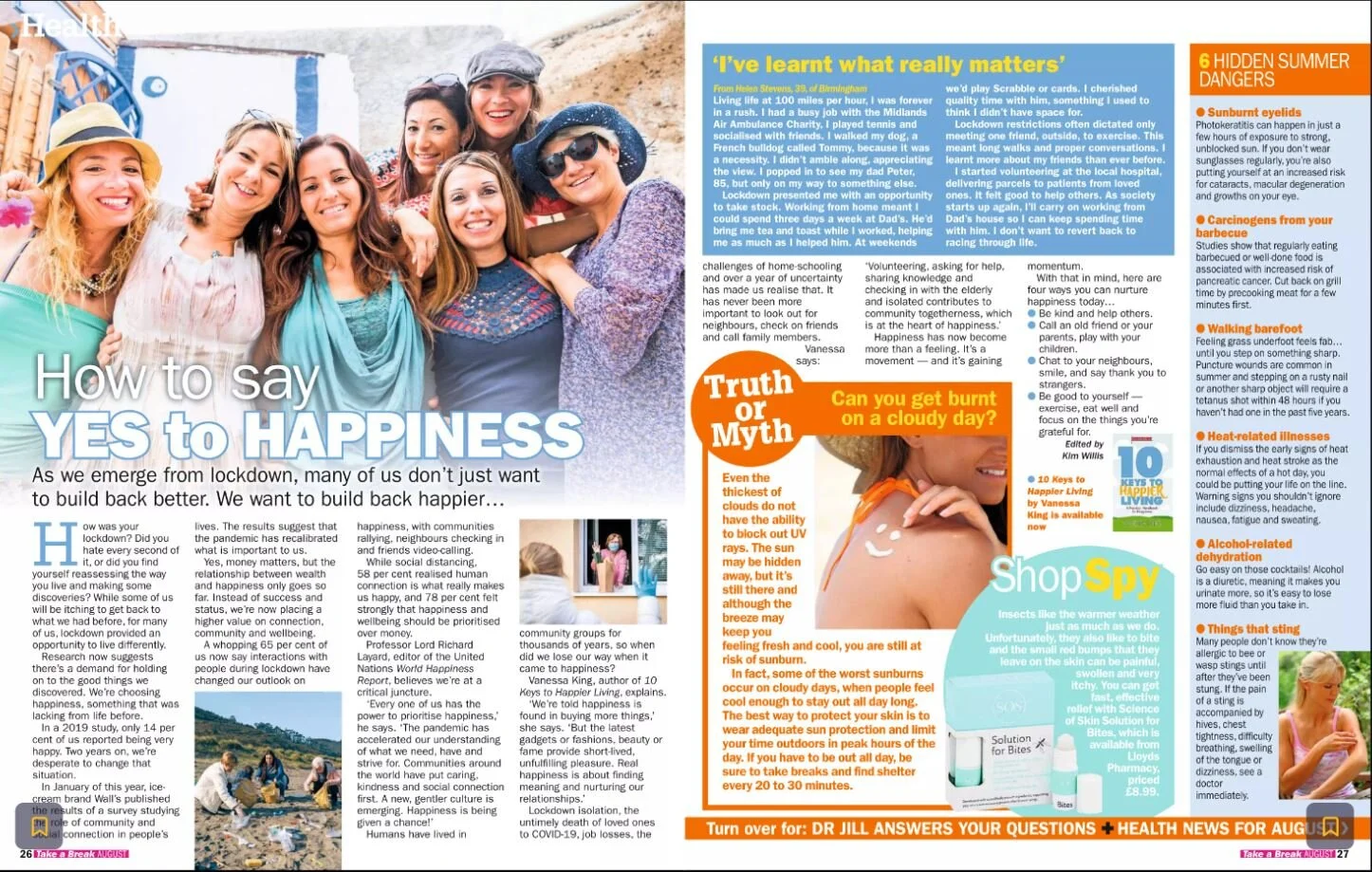 Say yes to happiness