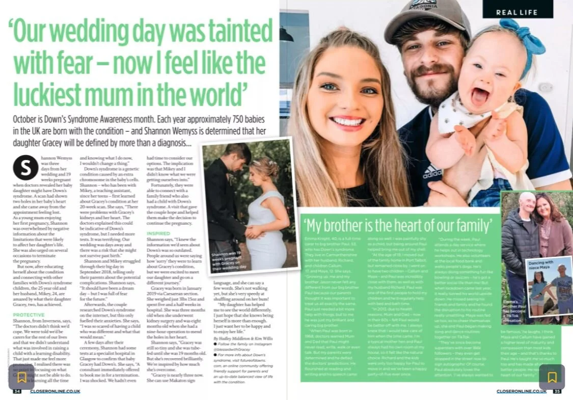 The luckiest mum in the world...