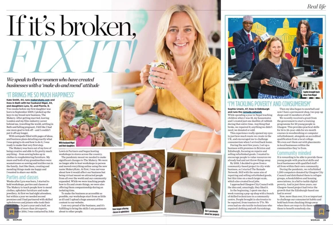 If it's broken, fit it!