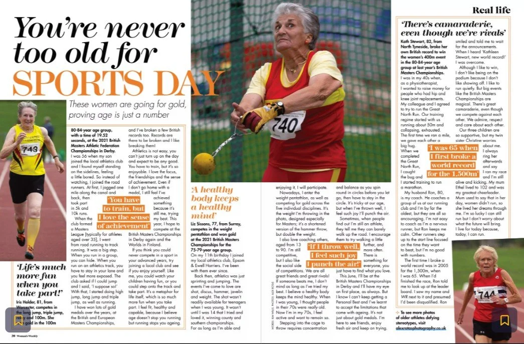 Never too old for Sports Day