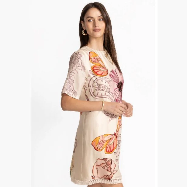 johnny was handkerchief knit dress HANDKERCHIEF KNIT DRESS