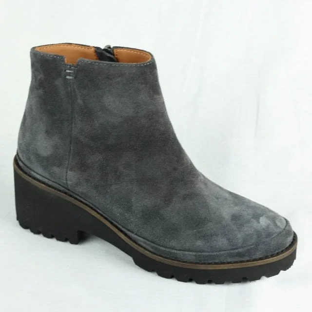 Gentle Souls Mona bootie-charcoal — Centro Shoes, Inc.