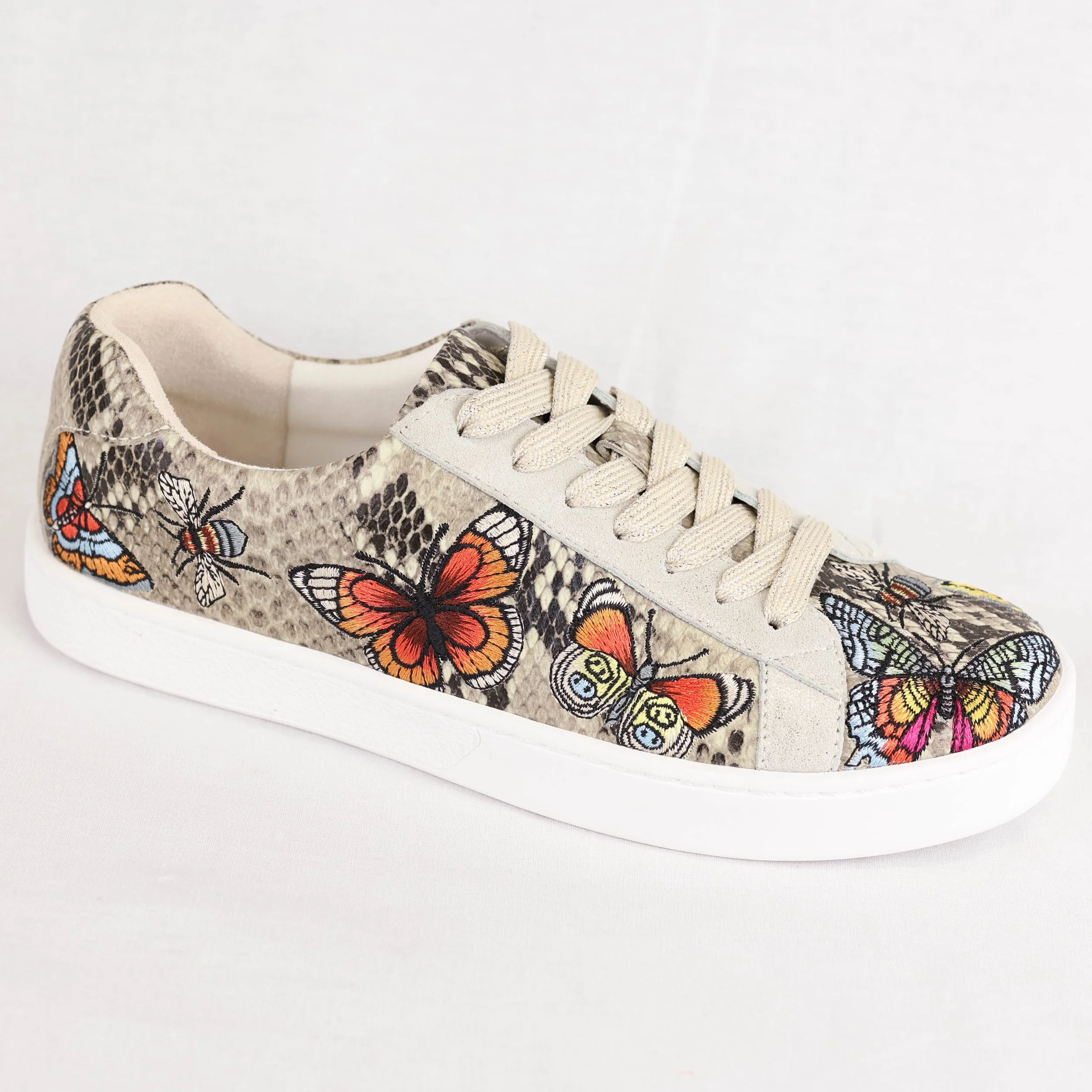 johnny was leopard sneakers