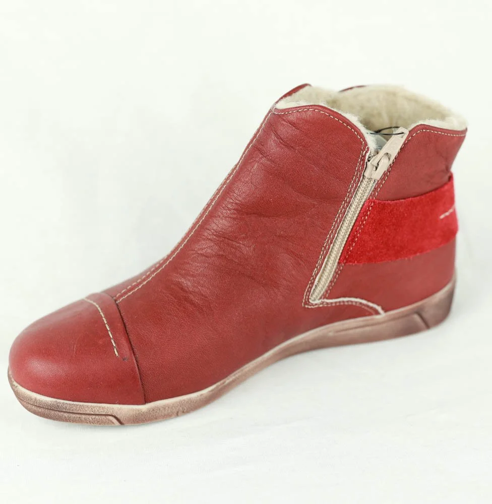 Cloud Aline Red Bootie