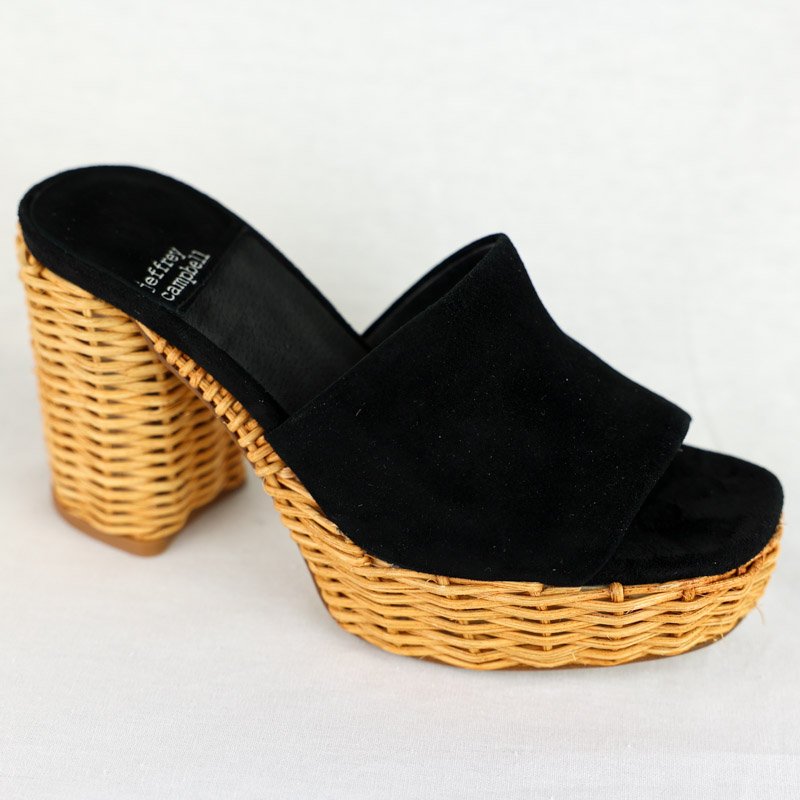 Jeffrey Campbell magda black suede — Centro Shoes,