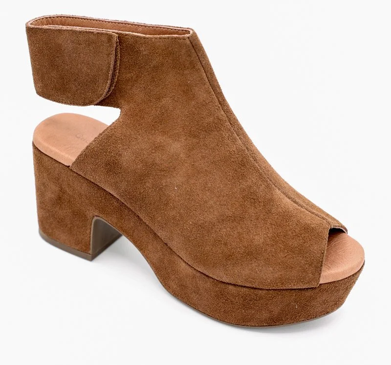 Chocolat Blu gabby chocolate suede — Centro Shoes,