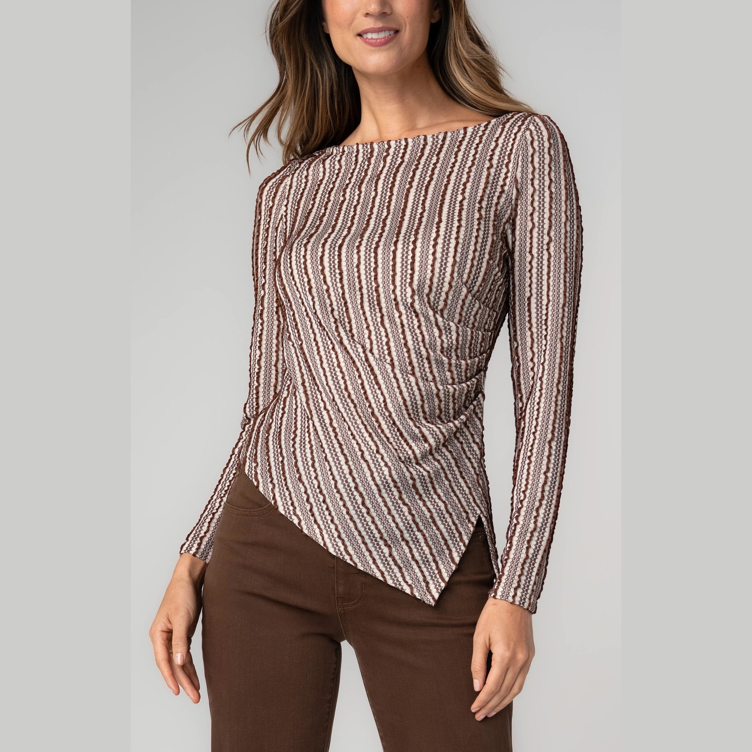 Liverpool-long-sleeve-boat-neck-asymmetrical-hem-knit-top-brown-ivory-stripe-04.jpg