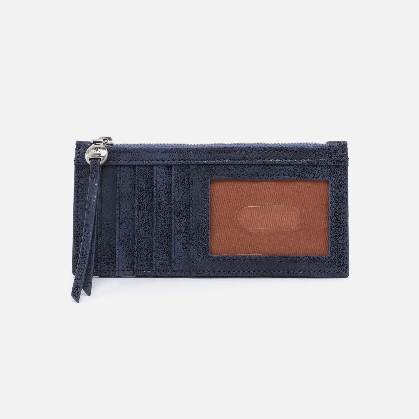 The carte card case by Hobo in indigo sky leather