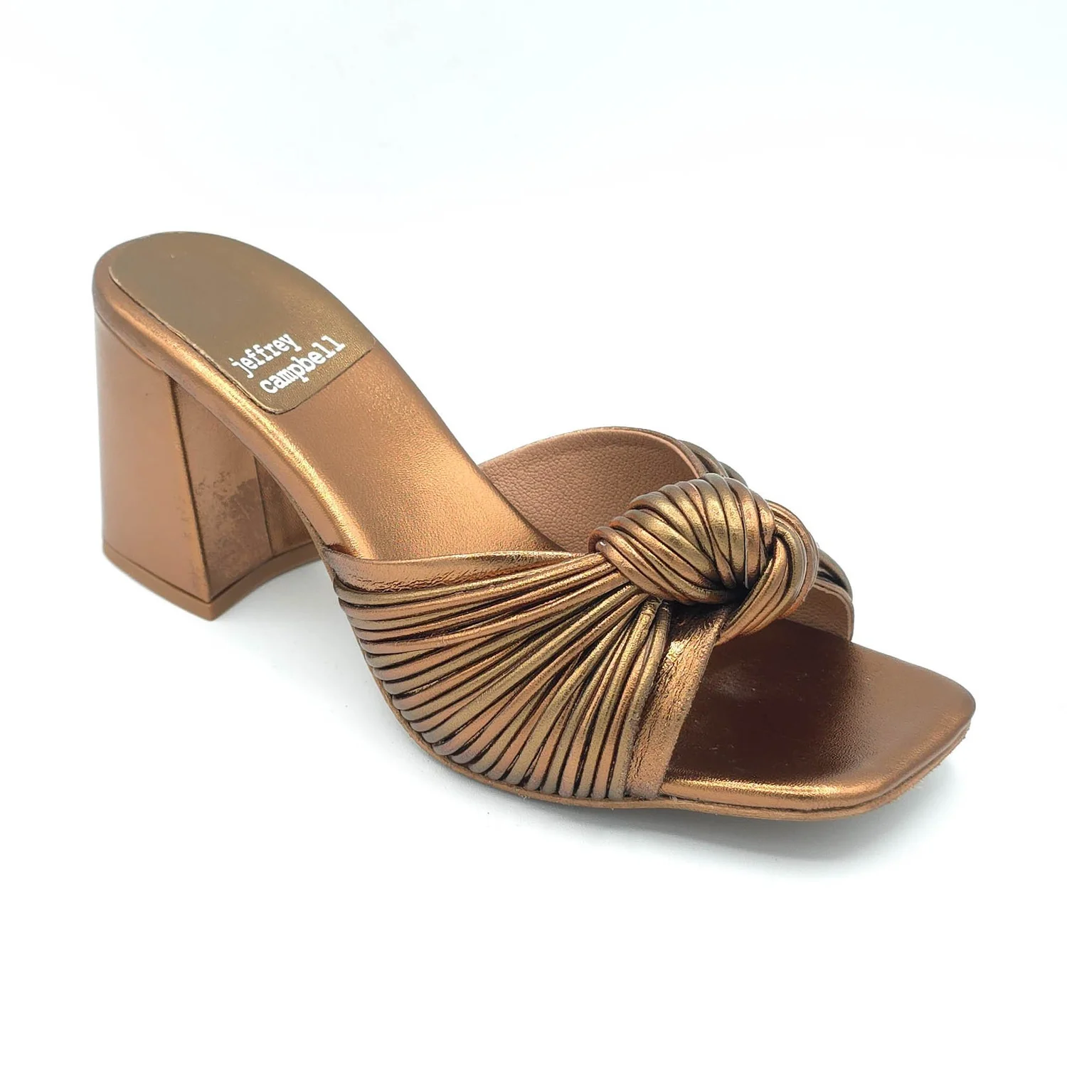 Jeffrey Campbell melonger bronze combo — Centro Shoes,