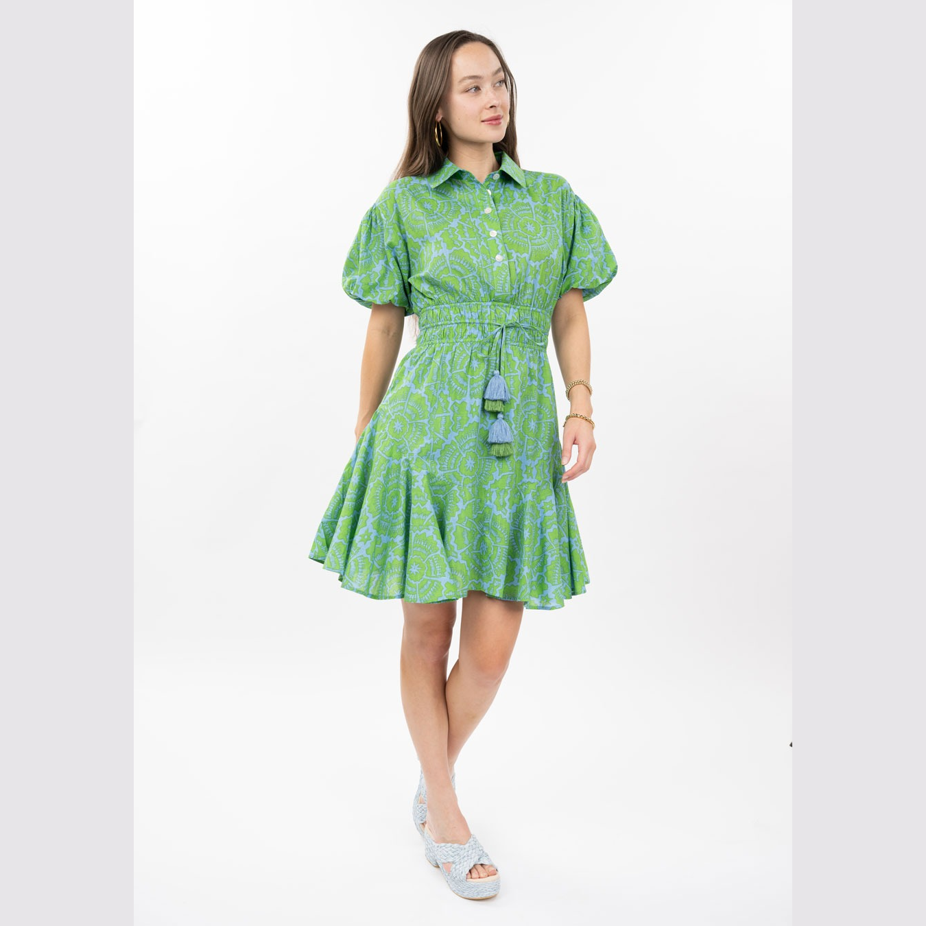 Uncle-Frank-flounced-hem-shirt-dress-green-02.png