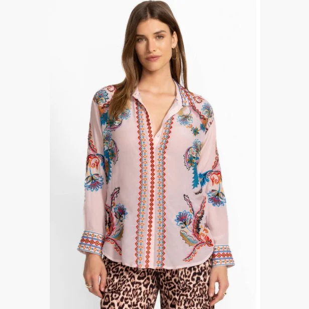 Johnny Was morelia shirt in thalia print/color combination