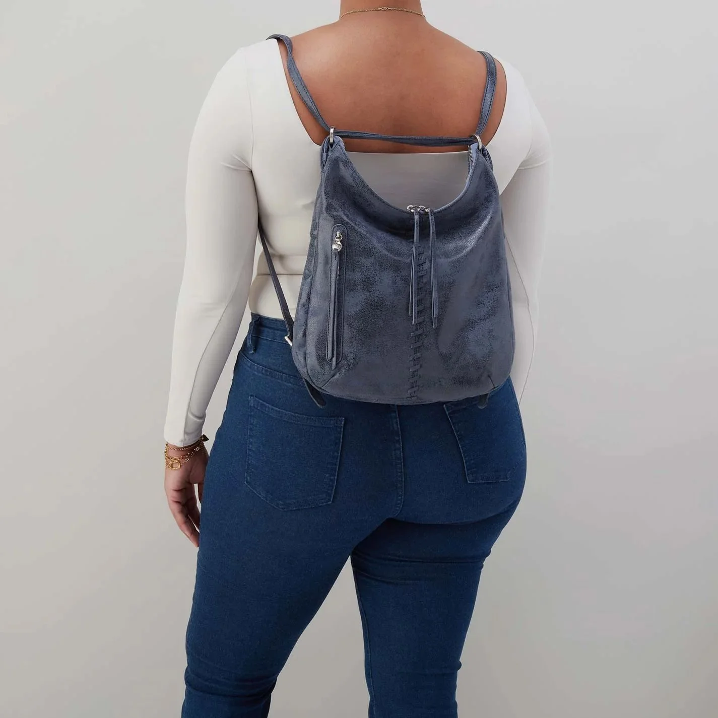 Hobo - merrin convertible backpack - indigo sky — Centro 