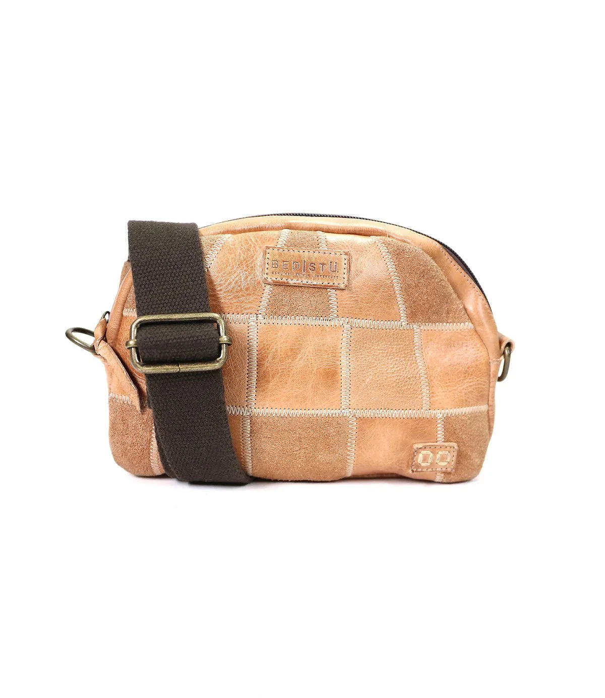 The abundance sling bag in tan mr by Bed Stu
